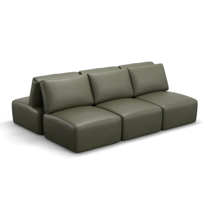 Sofá modular ilha 6 lugares